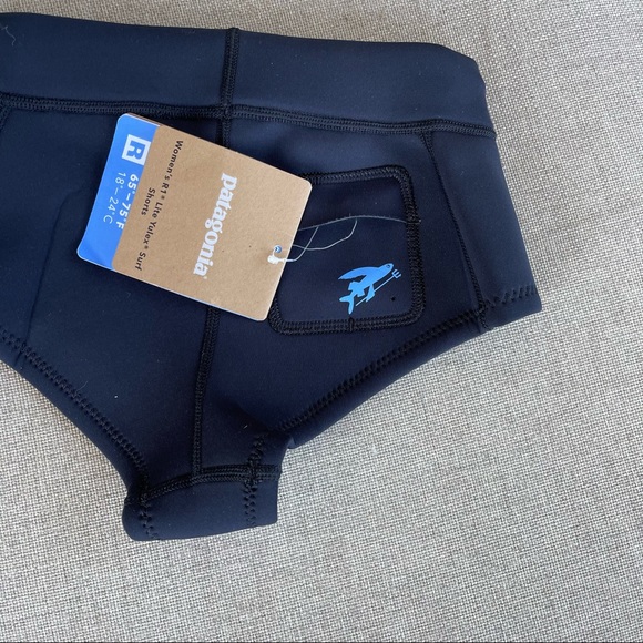 NWT Patagonia R1Lite Yule surf black shorts 6 - Picture 5 of 13